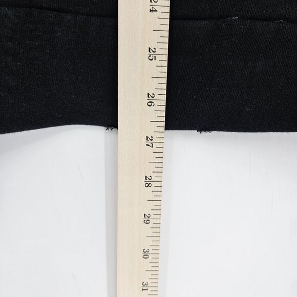 Distressed Black Hoodie - Picture 7 of 11